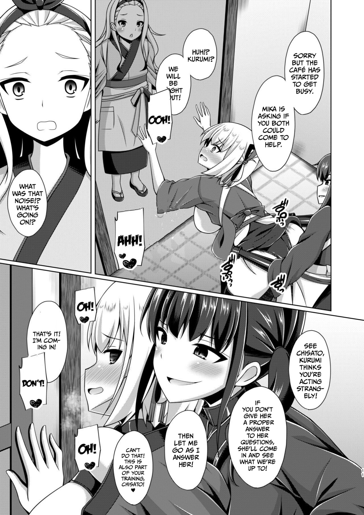 Hentai Manga Comic-The flowers of the other shore bloom in a lewd and wild manner.-Read-34